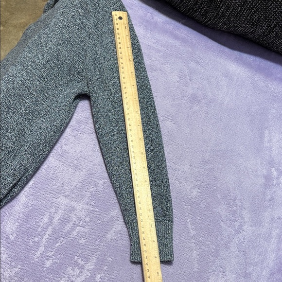 Ann Taylor Heather Gray Long Sleeve Dress - Picture 6 of 7